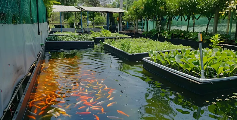 Sustainable fish farming and plant cultivation