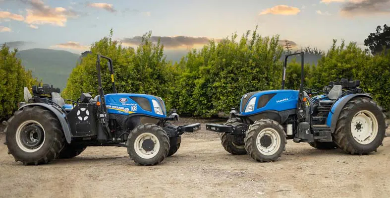 New Holland and Bluewhite partnership