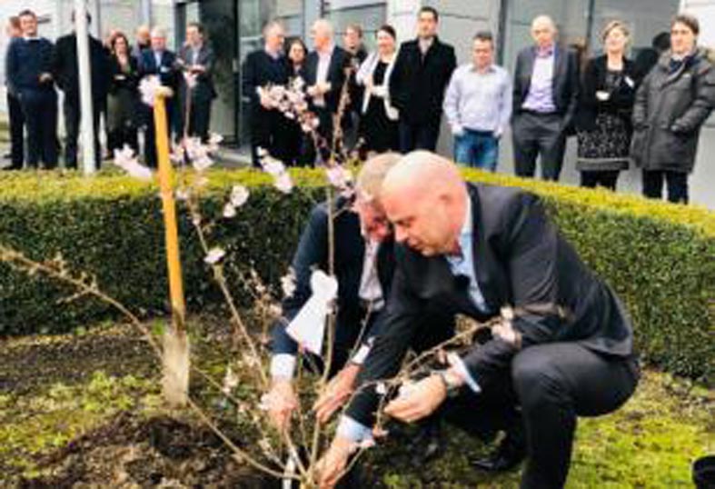 Nutriad and Adisseo planting a tree 1