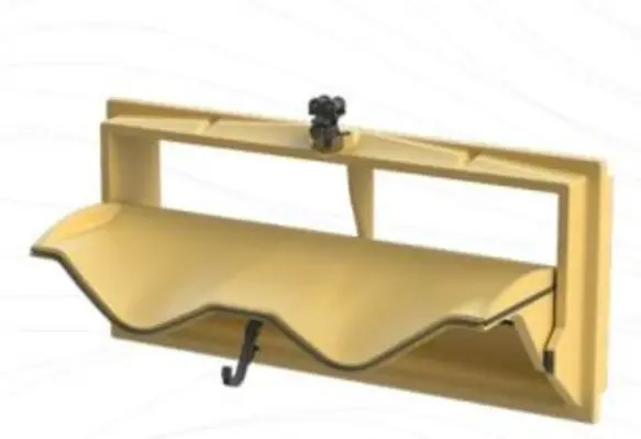 The shape of the house and valve guarantee optimal control under all circumstances. (Image source: TPI)